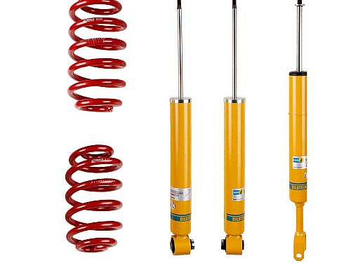 Спортивная подвеска Bilstein B12 Sportline Audi A4 2 поколение (B6) (2000-2006) с регулировкой высоты 45/35 мм, 46-183378