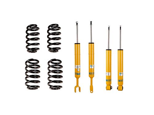 Спортивная подвеска Bilstein B12 Pro-Kit Audi A4 2 поколение (B6) (2000-2006) с регулировкой высоты 30/30 мм, 46-188564