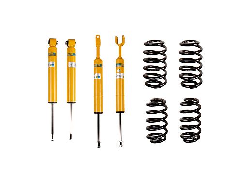 Спортивная подвеска Bilstein B12 Pro-Kit Audi A4 3 поколение (B7) (2004-2009) с регулировкой высоты 30/30 мм, 46-188564