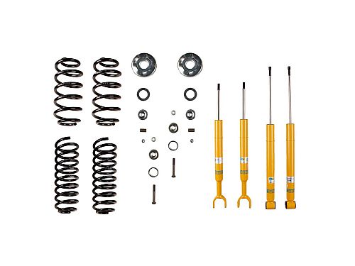 Спортивная подвеска Bilstein B12 Pro-Kit Audi A4 1 поколение (B5) (1994-2002) с регулировкой высоты 30/30 мм, 46-189080