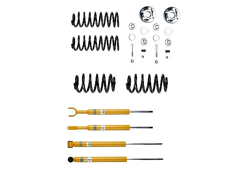 Спортивная подвеска Bilstein B12 Pro-Kit Audi A4 1 поколение (B5) (1994-2002) с регулировкой высоты 30/30 мм, 46-189219