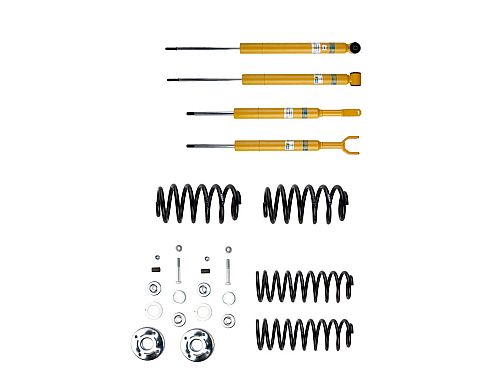 Спортивная подвеска Bilstein B12 Pro-Kit Audi A4 1 поколение (B5) (1994-2002) с регулировкой высоты 30/30 мм, 46-189219