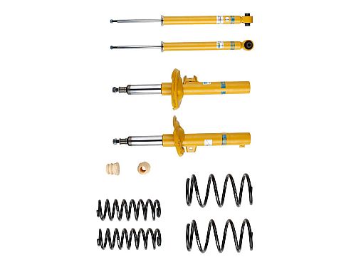 Спортивная подвеска Bilstein B12 Pro-Kit Audi A3 3 поколение (8V) (2012-2021) с регулировкой высоты 30/30 мм, 46-220318