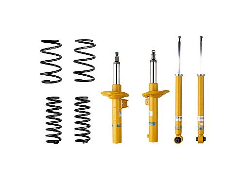 Спортивная подвеска Bilstein B12 Pro-Kit SEAT Leon 1 поколение (1998-2006) с регулировкой высоты 15/10 мм, 46-261236