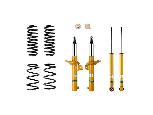 Спортивная подвеска Bilstein B12 Pro-Kit Audi A3 3 поколение (8V) (2012-2021) с регулировкой высоты 30/30 мм, 46-261250