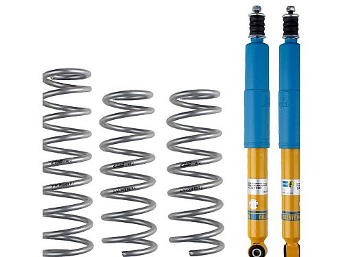Лифт подвеска Bilstein B12 Suzuki Jimny 4 поколение (2018-2025) увеличение клиренса 20/15 мм с регулировками сжатия/отбоя, 46-324641 Лифт подвеска Bilstein B12 Suzuki Jimny 4 поколение (2018-2025) увеличение клиренса 20/15 мм с регулировками сжатия/отбоя, 46-324641