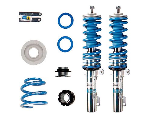 Винтовая подвеска (койловеры) Bilstein B14, SEAT Leon 1 поколение, 1998-2006 (с регулировками высоты), 47-080416 Винтовая подвеска (койловеры) Bilstein B14, SEAT Leon 1 поколение, 1998-2006 (с регулировками высоты), 47-080416