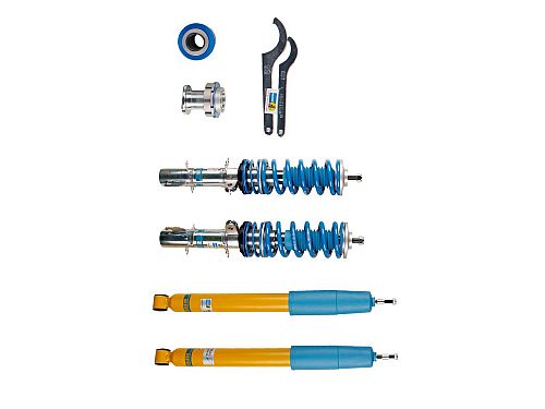 Винтовая подвеска (койловеры) Bilstein B14, SEAT Leon 1 поколение, 1998-2006 (с регулировками высоты), 47-080478 Винтовая подвеска (койловеры) Bilstein B14, SEAT Leon 1 поколение, 1998-2006 (с регулировками высоты), 47-080478