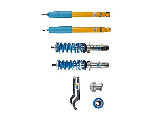 Винтовая подвеска (койловеры) Bilstein B14, SEAT Leon 1 поколение, 1998-2006 (с регулировками высоты), 47-080478 Винтовая подвеска (койловеры) Bilstein B14, SEAT Leon 1 поколение, 1998-2006 (с регулировками высоты), 47-080478