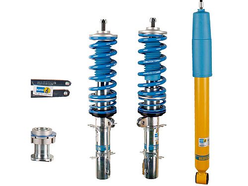 Винтовая подвеска (койловеры) Bilstein B14, SEAT Leon 1 поколение, 1998-2006 (с регулировками высоты), 47-080478 Винтовая подвеска (койловеры) Bilstein B14, SEAT Leon 1 поколение, 1998-2006 (с регулировками высоты), 47-080478