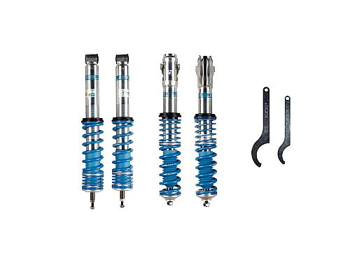 Винтовая подвеска (койловеры) Bilstein B14, SEAT Cordoba 1 поколение, 1993-2003 (с регулировками высоты), 47-080720 Винтовая подвеска (койловеры) Bilstein B14, SEAT Cordoba 1 поколение, 1993-2003 (с регулировками высоты), 47-080720