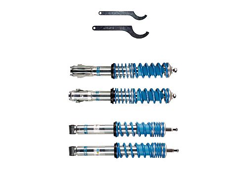 Винтовая подвеска (койловеры) Bilstein B14, SEAT Ibiza 2 поколение, 1993-2002 (с регулировками высоты), 47-081888 Винтовая подвеска (койловеры) Bilstein B14, SEAT Ibiza 2 поколение, 1993-2002 (с регулировками высоты), 47-081888