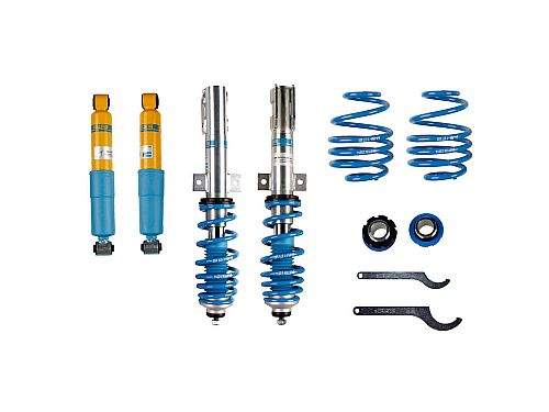 Винтовая подвеска (койловеры) Bilstein B14, Opel Astra 2 поколение (G), 1998-2009 (с регулировками высоты), 47-087484 Винтовая подвеска (койловеры) Bilstein B14, Opel Astra 2 поколение (G), 1998-2009 (с регулировками высоты), 47-087484