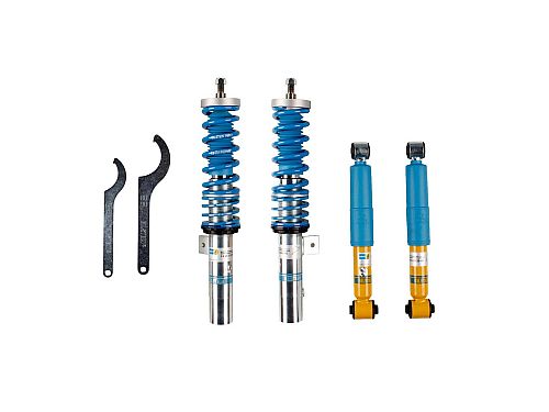 Винтовая подвеска (койловеры) Bilstein B14, Peugeot 206 1 поколение, 1998-2012 (с регулировками высоты), 47-087569