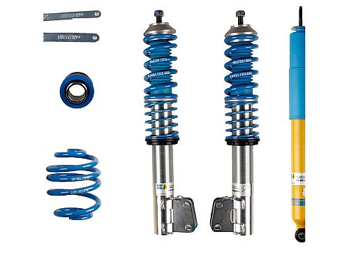 Винтовая подвеска (койловеры) Bilstein B14, Renault Clio 2 поколение, 1998-2013 (с регулировками высоты), 47-087750 Винтовая подвеска (койловеры) Bilstein B14, Renault Clio 2 поколение, 1998-2013 (с регулировками высоты), 47-087750