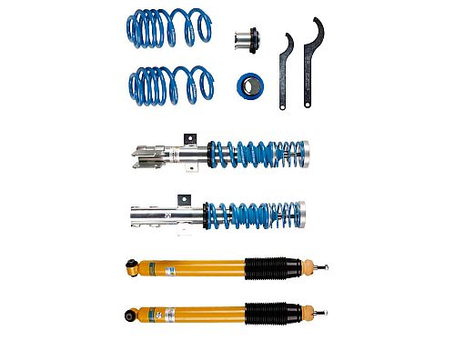 Винтовая подвеска (койловеры) Bilstein B14, Peugeot 308 1 поколение, 2007-2015 (с регулировками высоты), 47-100817 Винтовая подвеска (койловеры) Bilstein B14, Peugeot 308 1 поколение, 2007-2015 (с регулировками высоты), 47-100817