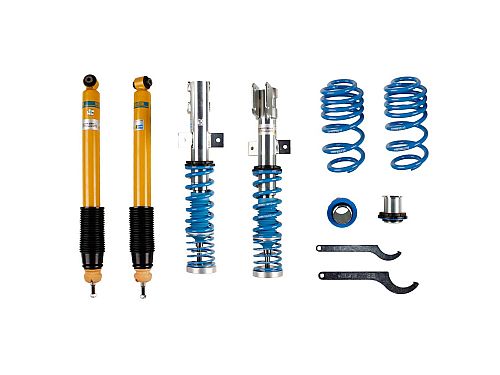 Винтовая подвеска (койловеры) Bilstein B14, Peugeot 308 1 поколение, 2007-2015 (с регулировками высоты), 47-100817 Винтовая подвеска (койловеры) Bilstein B14, Peugeot 308 1 поколение, 2007-2015 (с регулировками высоты), 47-100817