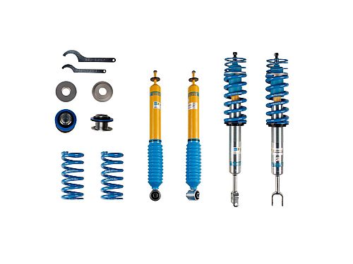 Винтовая подвеска (койловеры) Bilstein B14, Audi A4 3 поколение (B7), 2004-2009 (с регулировками высоты), 47-119444