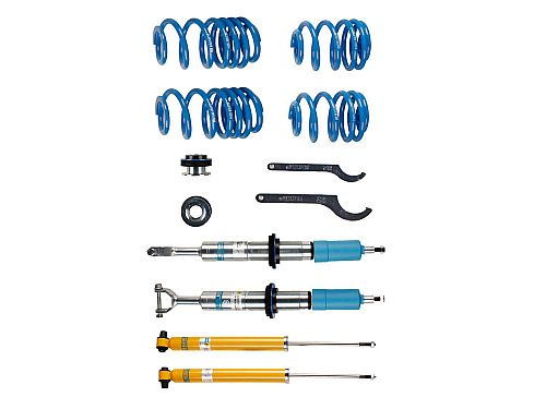 Винтовая подвеска (койловеры) Bilstein B14, Audi A6 2 поколение (C5), 1997-2005 (с регулировками высоты), 47-124806 Винтовая подвеска (койловеры) Bilstein B14, Audi A6 2 поколение (C5), 1997-2005 (с регулировками высоты), 47-124806