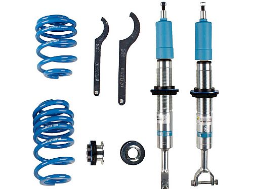 Винтовая подвеска (койловеры) Bilstein B14, Audi A6 2 поколение (C5), 1997-2005 (с регулировками высоты), 47-124806 Винтовая подвеска (койловеры) Bilstein B14, Audi A6 2 поколение (C5), 1997-2005 (с регулировками высоты), 47-124806