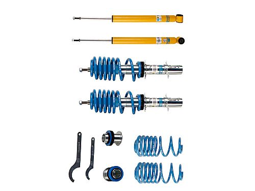 Винтовая подвеска (койловеры) Bilstein B14, Audi A3 1 поколение (8L), 1996-2003 (с регулировками высоты), 47-124851 Винтовая подвеска (койловеры) Bilstein B14, Audi A3 1 поколение (8L), 1996-2003 (с регулировками высоты), 47-124851