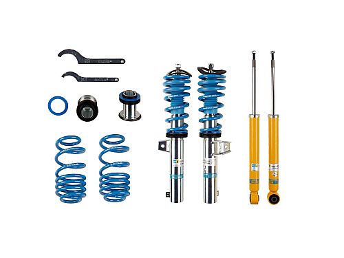 Винтовая подвеска (койловеры) Bilstein B14, Skoda Octavia 2 поколение (1Z), 2004-2013 (с регулировками высоты), 47-127708