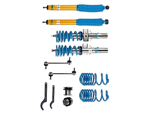 Винтовая подвеска (койловеры) Bilstein B14, Volkswagen Polo 4 поколение (6Q/9N/9N3), 2001-2009 (с регулировками высоты), 47-146914