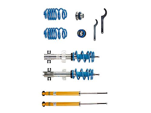 Винтовая подвеска (койловеры) Bilstein B14, Lancia Delta 3 поколение (844), 2008-2014 (с регулировками высоты), 47-158993 Винтовая подвеска (койловеры) Bilstein B14, Lancia Delta 3 поколение (844), 2008-2014 (с регулировками высоты), 47-158993