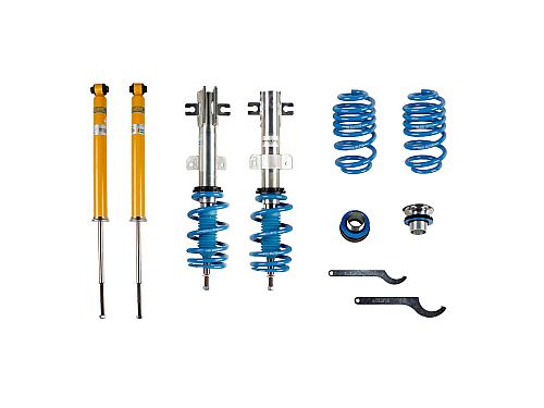 Винтовая подвеска (койловеры) Bilstein B14, Lancia Delta 3 поколение (844), 2008-2014 (с регулировками высоты), 47-158993 Винтовая подвеска (койловеры) Bilstein B14, Lancia Delta 3 поколение (844), 2008-2014 (с регулировками высоты), 47-158993