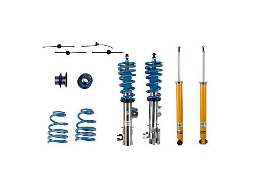 Винтовая подвеска (койловеры) Bilstein B14, Fiat Punto 3 поколение, 2005-2018 (с регулировками высоты), 47-164499