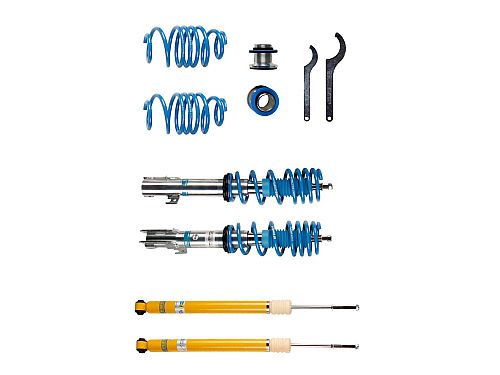 Винтовая подвеска (койловеры) Bilstein B14, Mitsubishi Colt 6 поколение (Z20/Z30), 2002-2012 (с регулировками высоты), 47-168053
