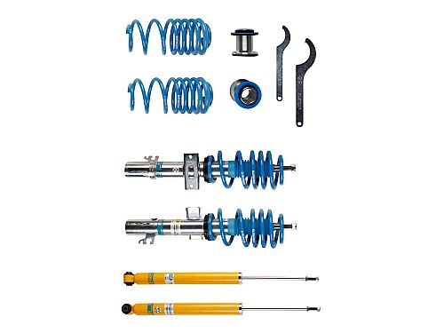 Винтовая подвеска (койловеры) Bilstein B14, Volkswagen Polo 5 поколение (6R/6C/61), 2009-2020 (с регулировками высоты), 47-168091