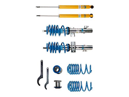 Винтовая подвеска (койловеры) Bilstein B14, Volkswagen Polo 5 поколение (6R/6C/61), 2009-2020 (с регулировками высоты), 47-168091