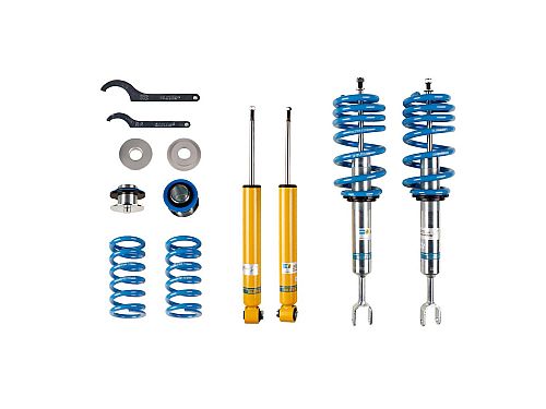 Винтовая подвеска (койловеры) Bilstein B14, Audi A4 2 поколение (B6), 2000-2006 (с регулировками высоты), 47-169289