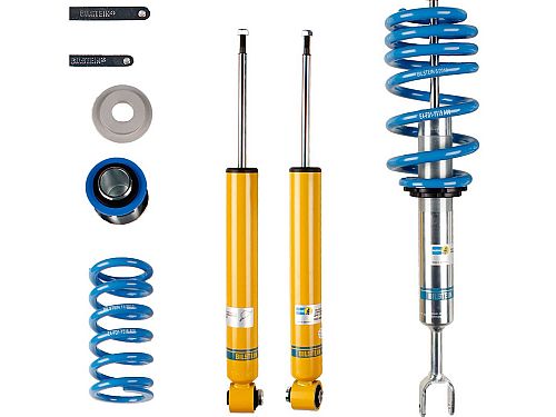 Винтовая подвеска (койловеры) Bilstein B14, Audi A4 3 поколение (B7), 2004-2009 (с регулировками высоты), 47-169289