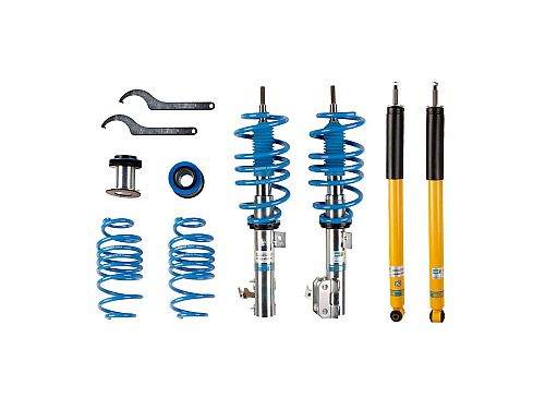 Винтовая подвеска (койловеры) Bilstein B14, Honda Jazz 4 поколение, 2019-2025 (с регулировками высоты), 47-172401