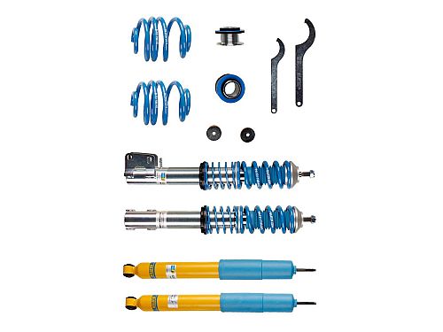 Винтовая подвеска (койловеры) Bilstein B14, Renault Clio 2 поколение, 1998-2013 (с регулировками высоты), 47-217706 Винтовая подвеска (койловеры) Bilstein B14, Renault Clio 2 поколение, 1998-2013 (с регулировками высоты), 47-217706