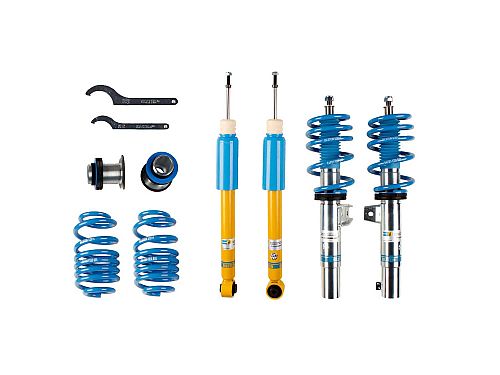 Винтовая подвеска (койловеры) Bilstein B14, Skoda Octavia 3 поколение (5E), 2012-2024 (с регулировками высоты), 47-229945