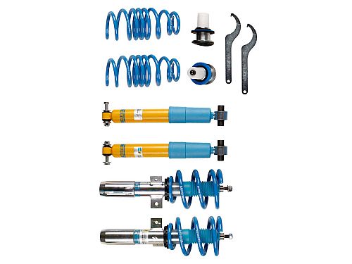 Винтовая подвеска (койловеры) Bilstein B14, Renault Megane 3 поколение, 2008-2025 (с регулировками высоты), 47-237308 Винтовая подвеска (койловеры) Bilstein B14, Renault Megane 3 поколение, 2008-2025 (с регулировками высоты), 47-237308