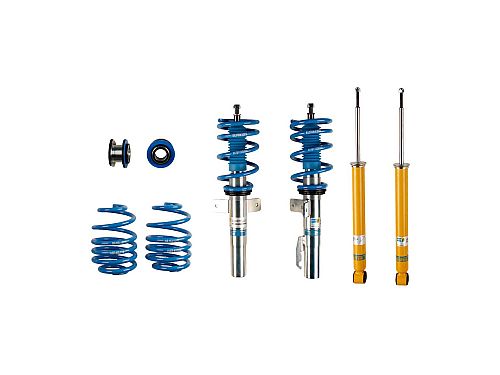 Винтовая подвеска (койловеры) Bilstein B14, Renault Clio 3 поколение, 2005-2014 (с регулировками высоты), 47-239180