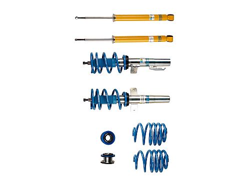 Винтовая подвеска (койловеры) Bilstein B14, Renault Clio 3 поколение, 2005-2014 (с регулировками высоты), 47-239180 Винтовая подвеска (койловеры) Bilstein B14, Renault Clio 3 поколение, 2005-2014 (с регулировками высоты), 47-239180