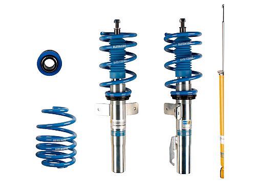 Винтовая подвеска (койловеры) Bilstein B14, Renault Clio 3 поколение, 2005-2014 (с регулировками высоты), 47-239180 Винтовая подвеска (койловеры) Bilstein B14, Renault Clio 3 поколение, 2005-2014 (с регулировками высоты), 47-239180