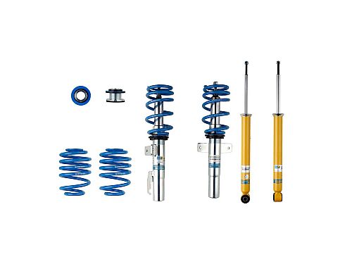 Винтовая подвеска (койловеры) Bilstein B14, Renault Clio 3 поколение, 2005-2014 (с регулировками высоты), 47-239197