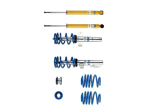Винтовая подвеска (койловеры) Bilstein B14, Renault Clio 3 поколение, 2005-2014 (с регулировками высоты), 47-239197 Винтовая подвеска (койловеры) Bilstein B14, Renault Clio 3 поколение, 2005-2014 (с регулировками высоты), 47-239197