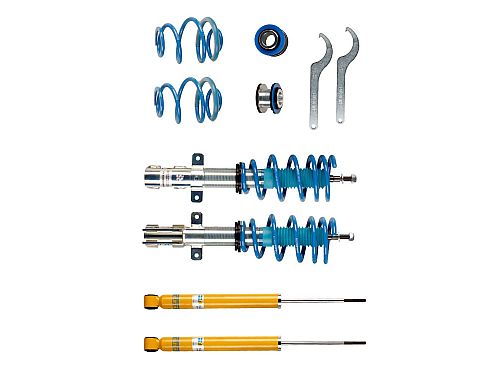 Винтовая подвеска (койловеры) Bilstein B14, Renault Twingo 2 поколение, 2007-2014 (с регулировками высоты), 47-239883