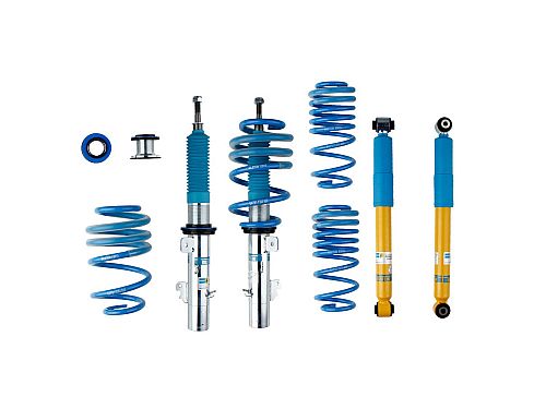 Винтовая подвеска (койловеры) Bilstein B14, Peugeot 208 1 поколение, 2012-2019 (с регулировками высоты), 47-242104
