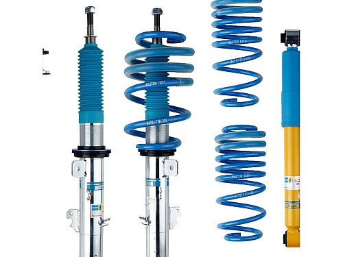 Винтовая подвеска (койловеры) Bilstein B14, Peugeot 208 1 поколение, 2012-2019 (с регулировками высоты), 47-242104