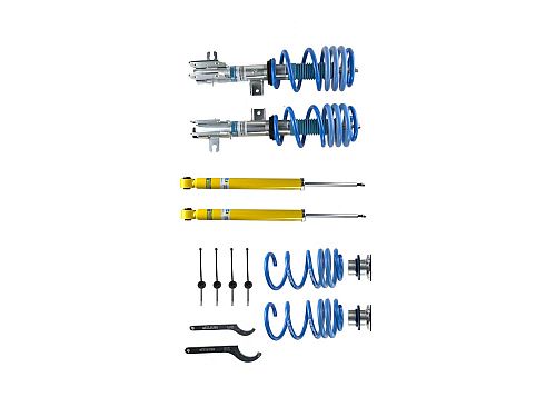 Винтовая подвеска (койловеры) Bilstein B14, Mazda 3 3 поколение (BM), 2013-2019 (с регулировками высоты), 47-242302 Винтовая подвеска (койловеры) Bilstein B14, Mazda 3 3 поколение (BM), 2013-2019 (с регулировками высоты), 47-242302