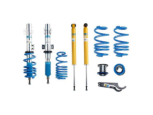 Винтовая подвеска (койловеры) Bilstein B14, Volkswagen Polo 5 поколение (6R/6C/61), 2009-2020 (с регулировками высоты), 47-245266 Винтовая подвеска (койловеры) Bilstein B14, Volkswagen Polo 5 поколение (6R/6C/61), 2009-2020 (с регулировками высоты), 47-245266