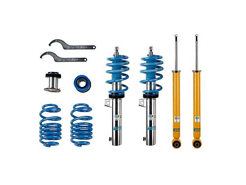 Винтовая подвеска (койловеры) Bilstein B14, Audi TT 2 поколение (8J), 2006-2015 (с регулировками высоты), 47-252349